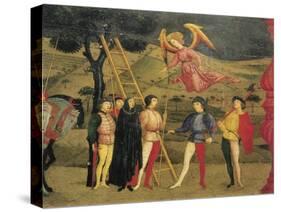 Predella of Miracle of Profaned Host-Paolo Uccello-Stretched Canvas