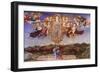 Predella of the Assumption of the Virgin-Benvenuto Di Giovanni-Framed Giclee Print