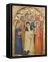 Predella Panel of St. Lucy with Saints, 1350-60-Giovanni Da Milano-Framed Stretched Canvas