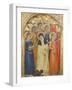 Predella Panel of St. Lucy with Saints, 1350-60-Giovanni Da Milano-Framed Giclee Print