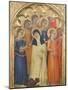 Predella Panel of St. Lucy with Saints, 1350-60-Giovanni Da Milano-Mounted Giclee Print