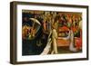 Predella Panel Representing Scenes from the Legend of Saint Stephen, 1408-Mariotto di Nardo-Framed Giclee Print