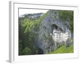 Predjama Castle, Built in Mouth of Cave, Near Postojna, Slovenia, Europe-Waltham Tony-Framed Photographic Print