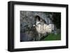 Predjama Castle Slovenia-null-Framed Art Print