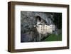 Predjama Castle Slovenia-null-Framed Art Print