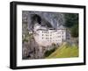 Predjama, Inner Carniola, Slovenia. Predjama Castle, built into the opening of a cave.-null-Framed Photographic Print