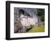 Predjama, Inner Carniola, Slovenia. Predjama Castle, built into the opening of a cave.-null-Framed Photographic Print