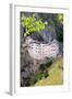 Predjama, Inner Carniola, Slovenia. Predjama Castle, built into the opening of a cave.-null-Framed Photographic Print