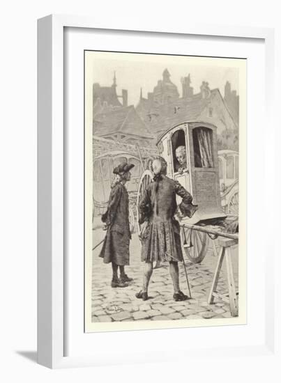 Preface in the Desobligeant-Maurice Leloir-Framed Giclee Print