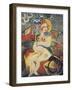 Pregnant Joy-Viktor Nikandrovich Palmov-Framed Giclee Print