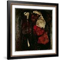 Pregnant Woman and Death, 1911-Egon Schiele-Framed Giclee Print