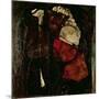 Pregnant Woman and Death, 1911-Egon Schiele-Mounted Giclee Print