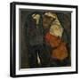 Pregnant Woman and Death-Egon Schiele-Framed Giclee Print