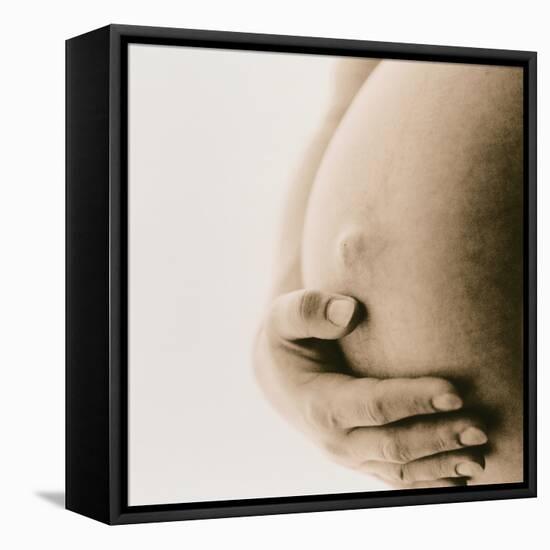 Pregnant Woman-Cristina-Framed Stretched Canvas