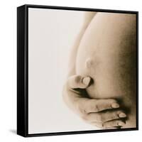 Pregnant Woman-Cristina-Framed Stretched Canvas