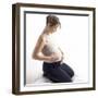 Pregnant Woman-Tony McConnell-Framed Premium Photographic Print