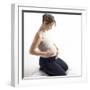 Pregnant Woman-Tony McConnell-Framed Premium Photographic Print