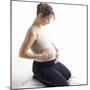 Pregnant Woman-Tony McConnell-Mounted Premium Photographic Print