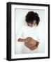 Pregnant Woman-Ian Boddy-Framed Photographic Print