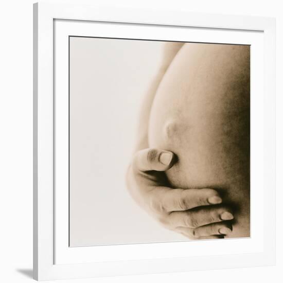 Pregnant Woman-Cristina-Framed Photographic Print