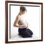 Pregnant Woman-Tony McConnell-Framed Photographic Print