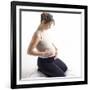 Pregnant Woman-Tony McConnell-Framed Photographic Print