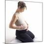 Pregnant Woman-Tony McConnell-Mounted Photographic Print