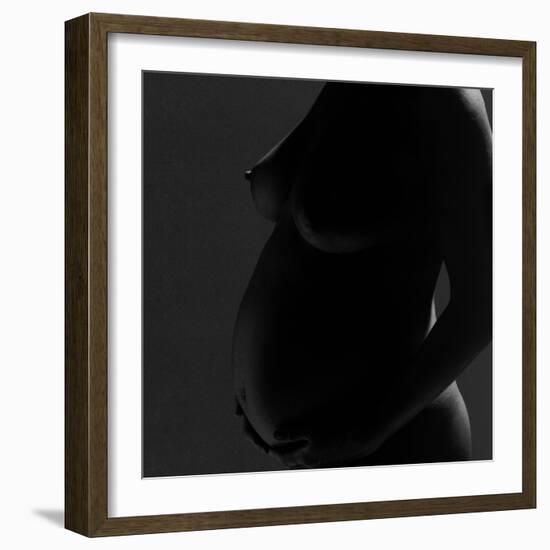 Pregnant Woman-Ian Boddy-Framed Photographic Print