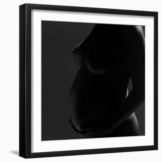 Pregnant Woman-Ian Boddy-Framed Photographic Print
