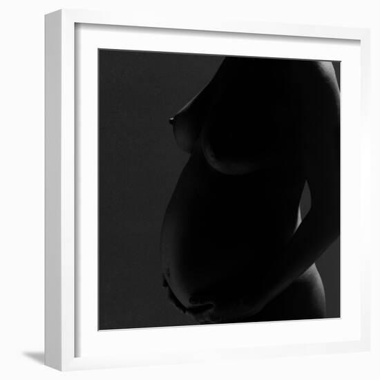 Pregnant Woman-Ian Boddy-Framed Photographic Print