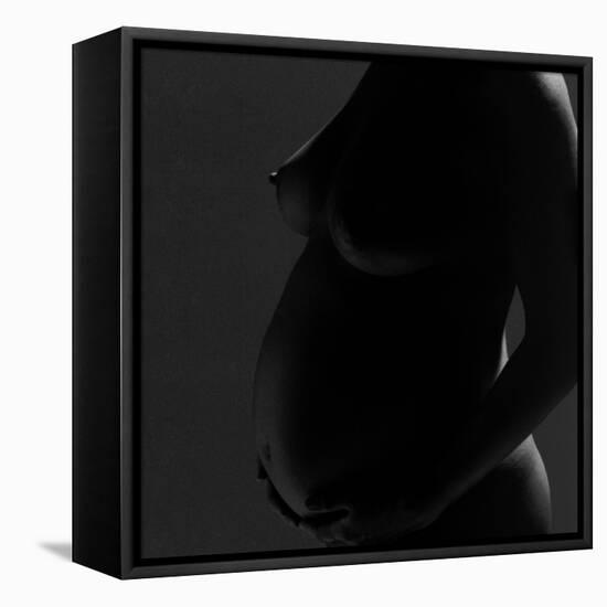 Pregnant Woman-Ian Boddy-Framed Stretched Canvas