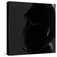 Pregnant Woman-Ian Boddy-Stretched Canvas