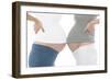 Pregnant Women's Abdomens-Science Photo Library-Framed Photographic Print