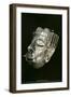 Prehispanic Gold Mask, Oaxaca, Mexico-null-Framed Art Print