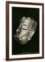 Prehispanic Gold Mask, Oaxaca, Mexico-null-Framed Art Print