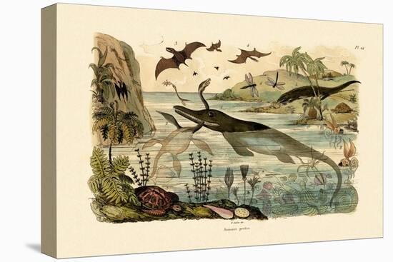 Prehistoric Animals, 1833-39-null-Stretched Canvas