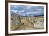 Prehistoric archaeological Karer site of Zorats, Sisian, Syunik Province, Armenia, Caucasus, Asia-G&M Therin-Weise-Framed Photographic Print