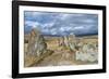 Prehistoric archaeological Karer site of Zorats, Sisian, Syunik Province, Armenia, Caucasus, Asia-G&M Therin-Weise-Framed Photographic Print