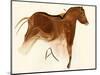 Prehistoric Cave Painting of a Horse with Foal, Altamira, Spain-null-Mounted Giclee Print