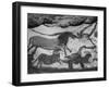 Prehistoric Cave Painting of Animals-Ralph Morse-Framed Photographic Print