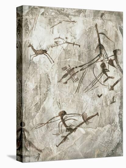 Prehistoric Cave Painting-Kennis and Kennis-Stretched Canvas