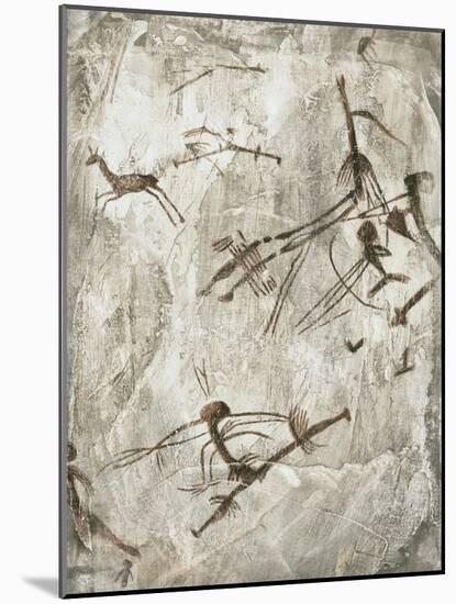 Prehistoric Cave Painting-Kennis and Kennis-Mounted Photographic Print