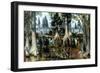 Prehistoric, Eocene Landscape-Science Source-Framed Giclee Print