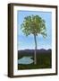 Prehistoric Era Glossopteris Tree-Stocktrek Images-Framed Art Print