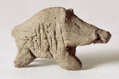 Figurine of a Small Boar, from Tappeh Sarab, Iran, circa 6th Millennium BC-Prehistoric-Framed Giclee Print