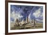 Prehistoric Landmark of Stonehenge - by John Constable-null-Framed Photographic Print