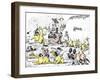 Prehistoric Lord Mayor's Show-Edward Tennyson Reed-Framed Giclee Print