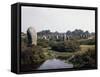 Prehistoric Megalithic Stone Alignments-null-Framed Stretched Canvas