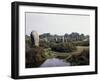 Prehistoric Megalithic Stone Alignments-null-Framed Giclee Print