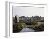 Prehistoric Megalithic Stone Alignments-null-Framed Giclee Print